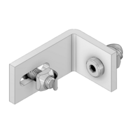 MODULAR SOLUTIONS ALUMINUM BRACKET&lt;br&gt;GUARD UNIT FIXING ANGLE
